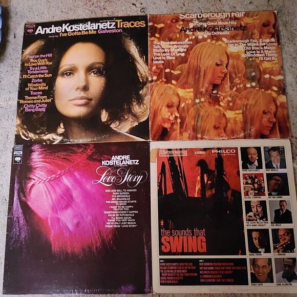Andre Kostelanetz Vintage Vinyl Records - Picture 1 of 9